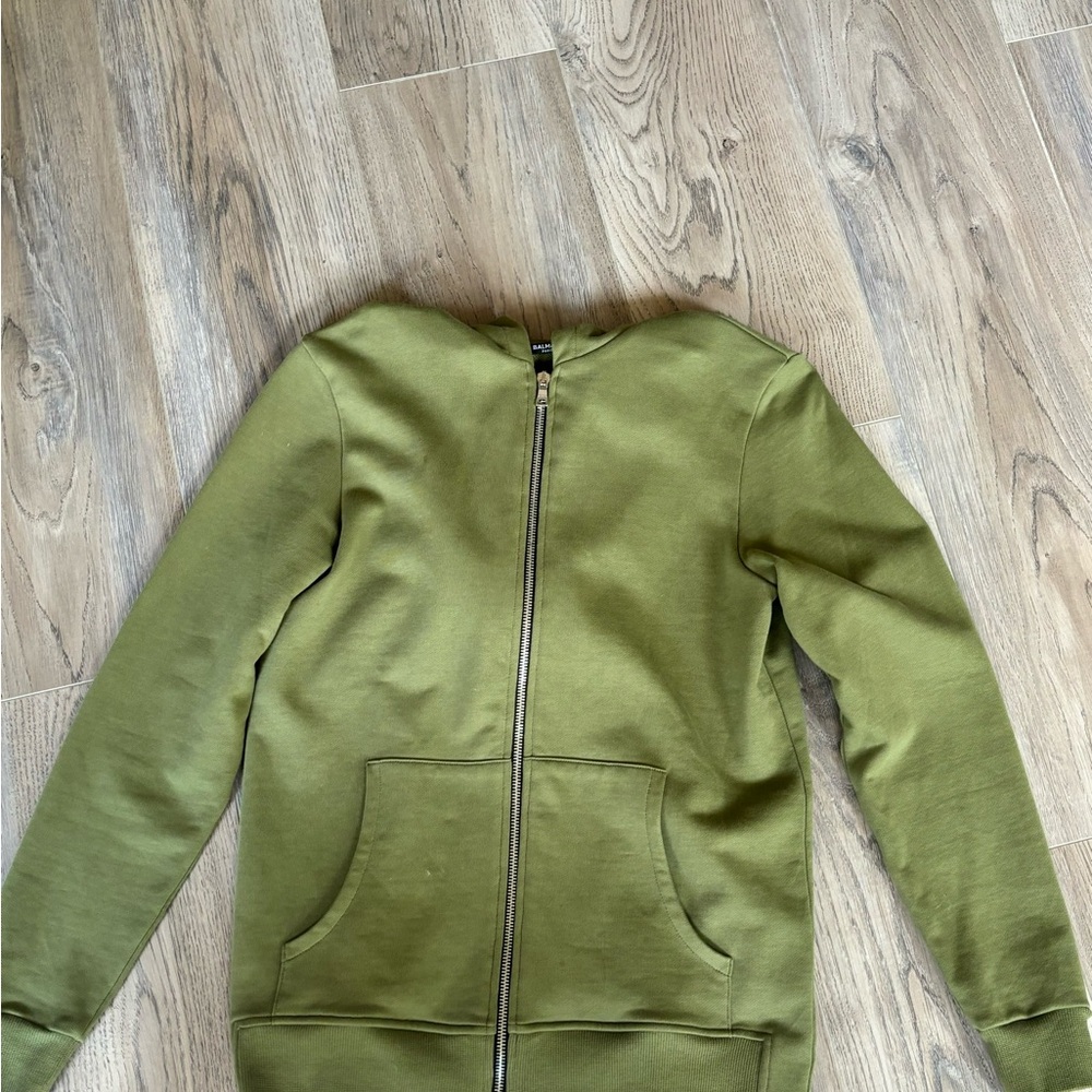 Balmain Paris Zip Up Sweater - Picture 4 of 6